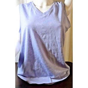 ZeroXposur Women's Tank‎ Top Medium Cosmic Sky Purple Sleeveless Activewear NWT